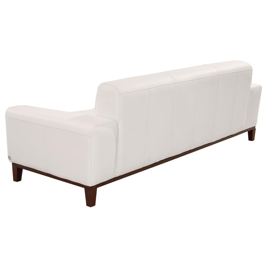 Milani White Leather Sofa El Dorado Furniture